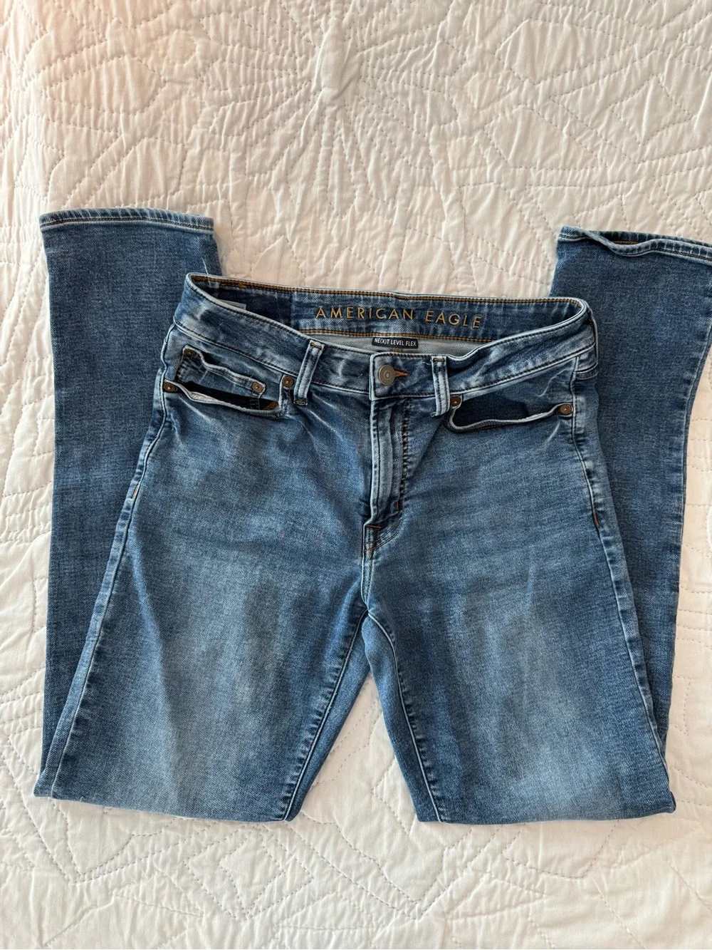 American Eagle Outfitters Next Level Flex Men's Blue Slim Fit Jeans